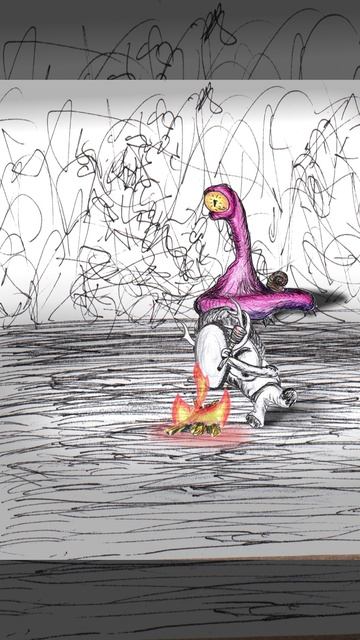 Кто здесь? animation noai noaiart