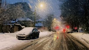 Люблю гулять, когда идёт снег. Курск.