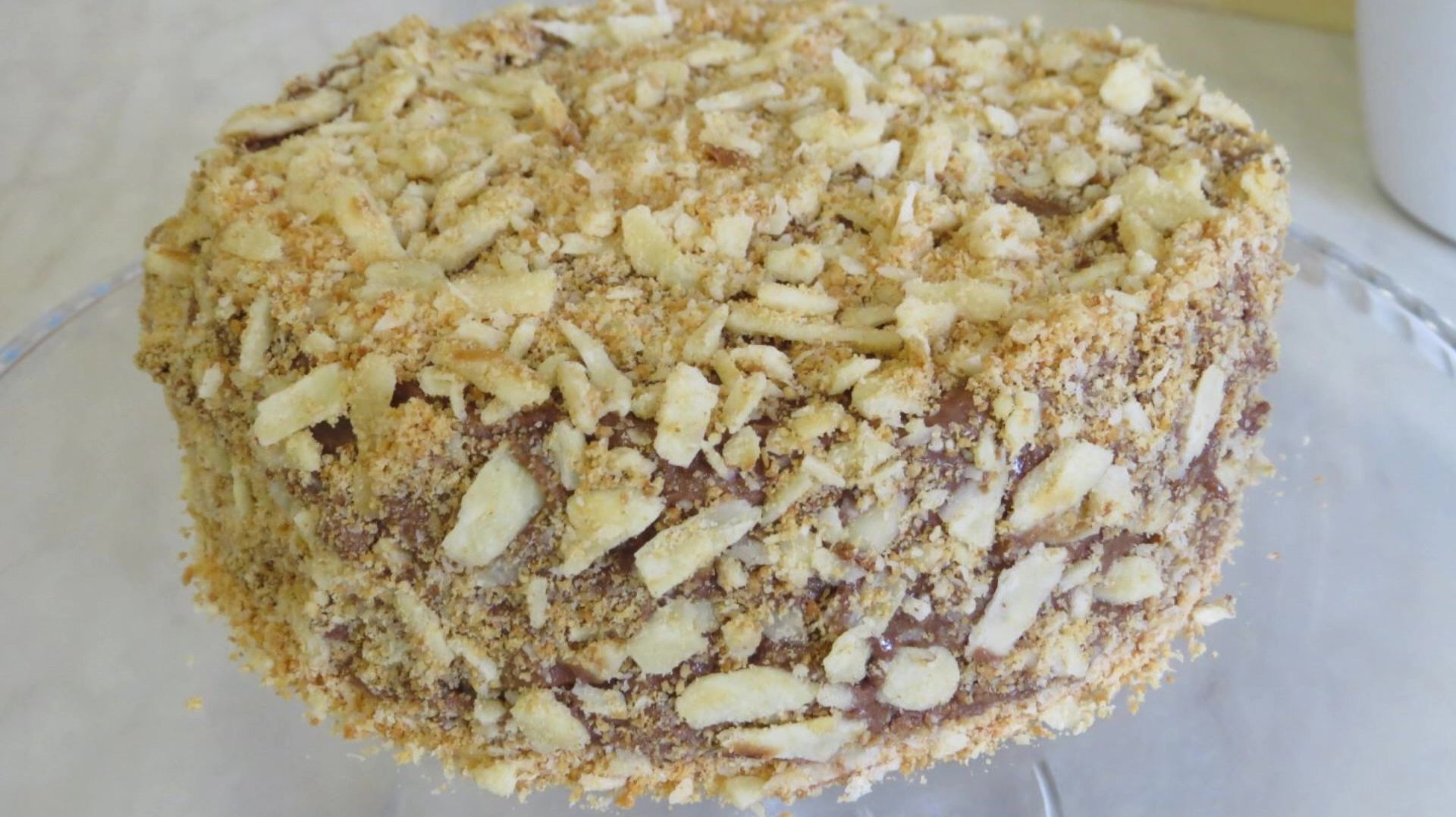 БЫСТРЫЙ Торт НАПОЛЕОН с Нежным хрустом! Очень ВКУСНЫЙ и ПРОСТОЙ НАПОЛЕОН смотреть онлайн