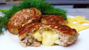 🍽 Котлеты с начинкой и хрустящей корочкой