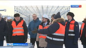 В Осинцах активно ведется строительство комплекса по переработке отходов «Центральный»