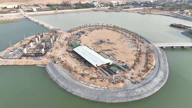 Great new update, see the development and changes to the building site in the middle of the lake смотреть онлайн