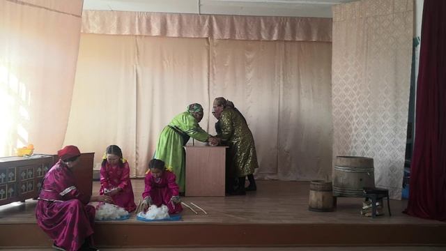 Ансамбль Алтаргана с. Энхэ-Тала. Обряд