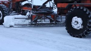 Уборка снега в Анадыре. Зима 2026.