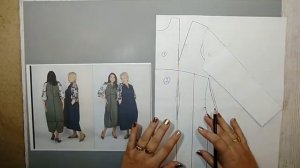 Моделирование. Сарафан для тех, кто скрывает свою фигуру. Выкройка № 1944.