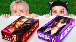 НЕ ОТКРЫВАЙ МИСТЕРИ БОКС WEDNESDAY ADDAMS 2 В ТРИ НОЧИ!!!