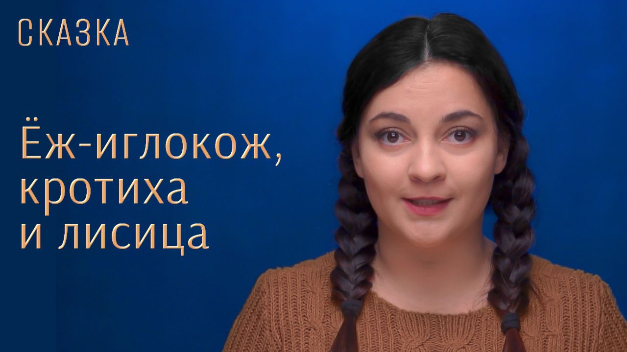 Сказка "Ёж-иглокож, кротиха и лисица" смотреть онлайн