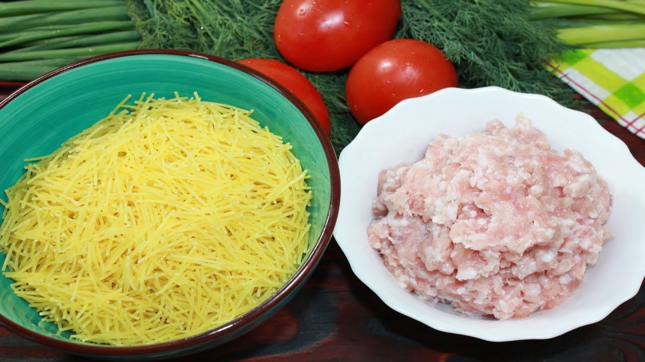 Вам понадобится 200г ФАРША и на столе вкусный УЖИН. Легко и быстро готовлю на обед или ужин. смотреть онлайн