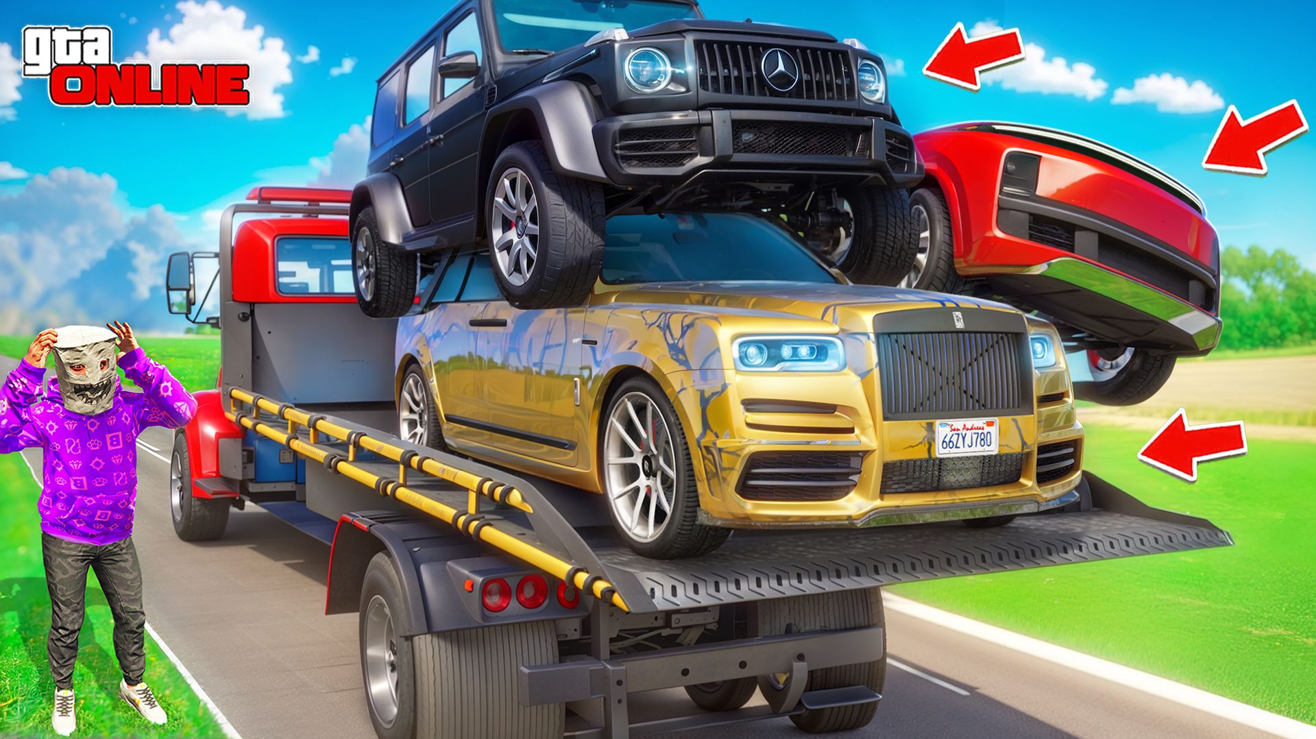 КТО ЭВАКУИРУЕТ ВНЕДОРОЖНИК КРУЧЕ?! ЭВАКУИРОВАЛ ТУРБО-ДЖИПЫ В ГТА 5 ОНЛАЙН смотреть онлайн