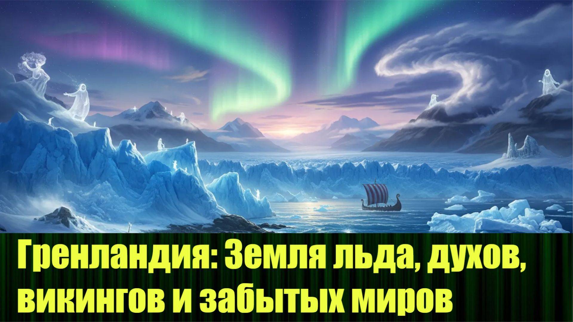 Гренландия: Земля льда, духов, викингов и забытых миров смотреть онлайн