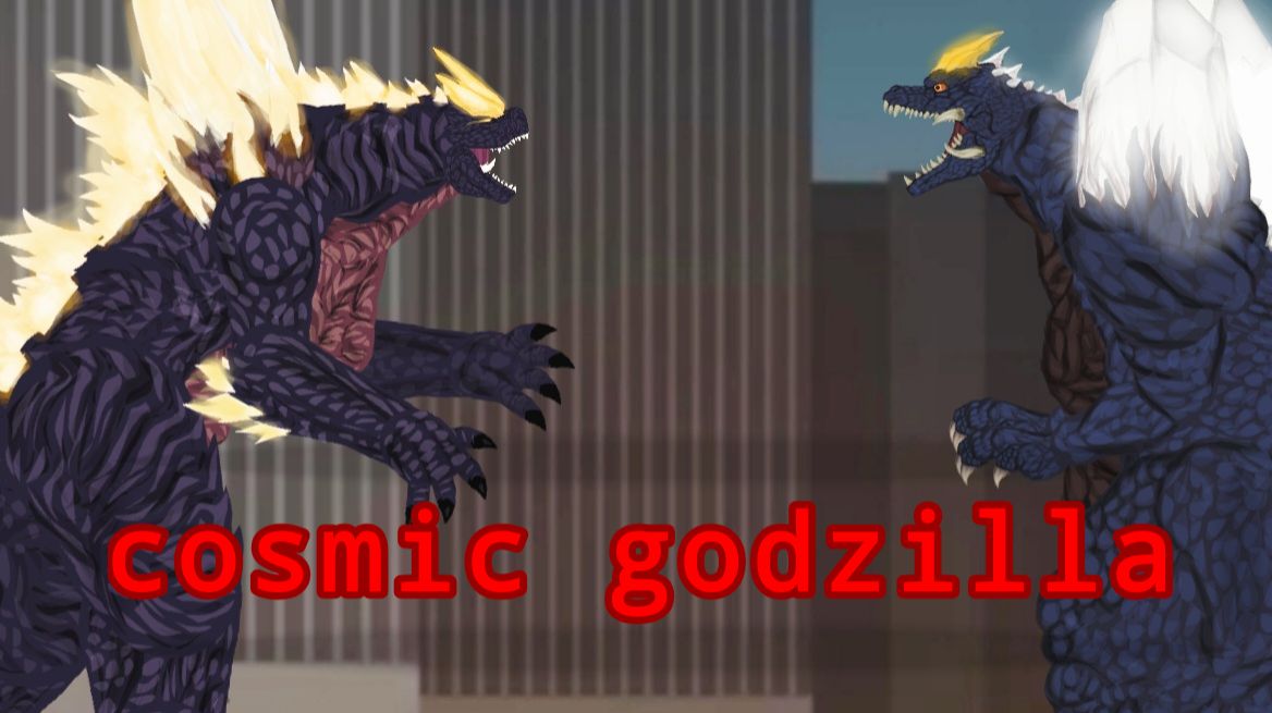Космо годзилла хейсей VS космо годзилла монстерверс /рисуем мультфильмы 2 смотреть онлайн