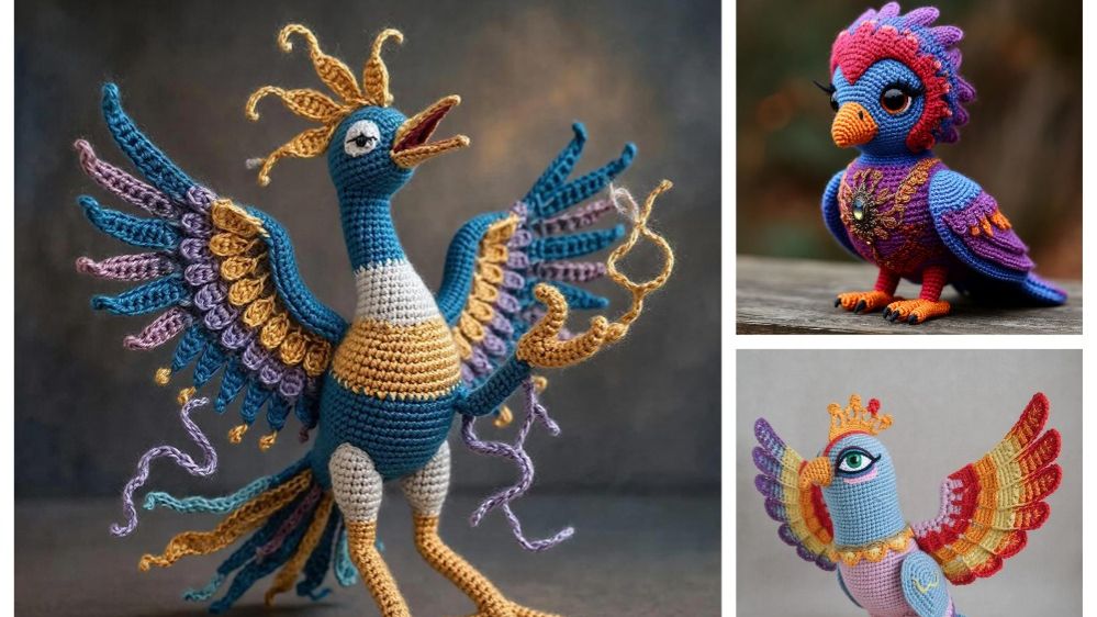 🎶✨Райская вещунья, связанная крючком - СИРИН 🎶🪶✨ смотреть онлайн