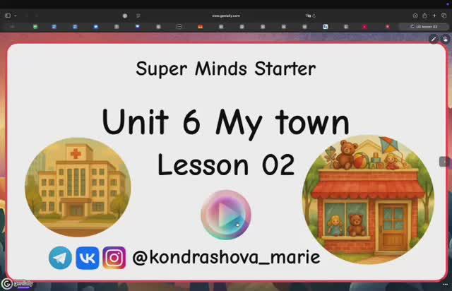 SM starter_unit 6 lesson 2 смотреть онлайн