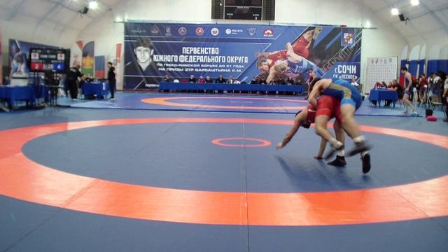 Первенство ЮФО среди юниоров до 21 года по греко-римской борьбе. 23-25.01.2026 г. г.Сочи-1 смотреть онлайн