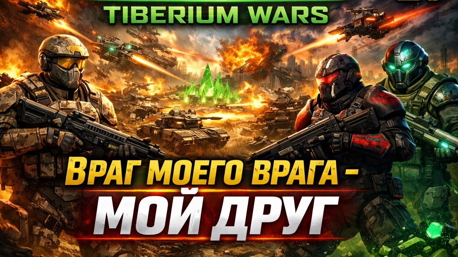 ВРАГ МОЕГО ВРАГА - МОЙ ДРУГ (НОД) 🤝 C&C 3 #TiberiumWars 2️⃣1️⃣ смотреть онлайн