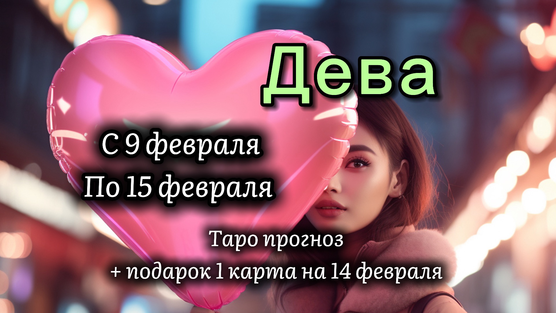 ДЕВА 💖таро прогноз ‼️09.02-15.02(2026) #прогноз #таро #дева смотреть онлайн
