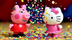 мультики для детей , коте, хеллоу китти, котэ, кошки, свинка пеппа, кошечки собачки, три кота