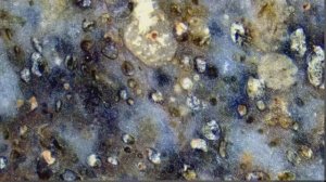 Лунный метеорит в Микроскоп