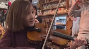 Вундеркинд. 10-летняя скрипачка. #Музыка