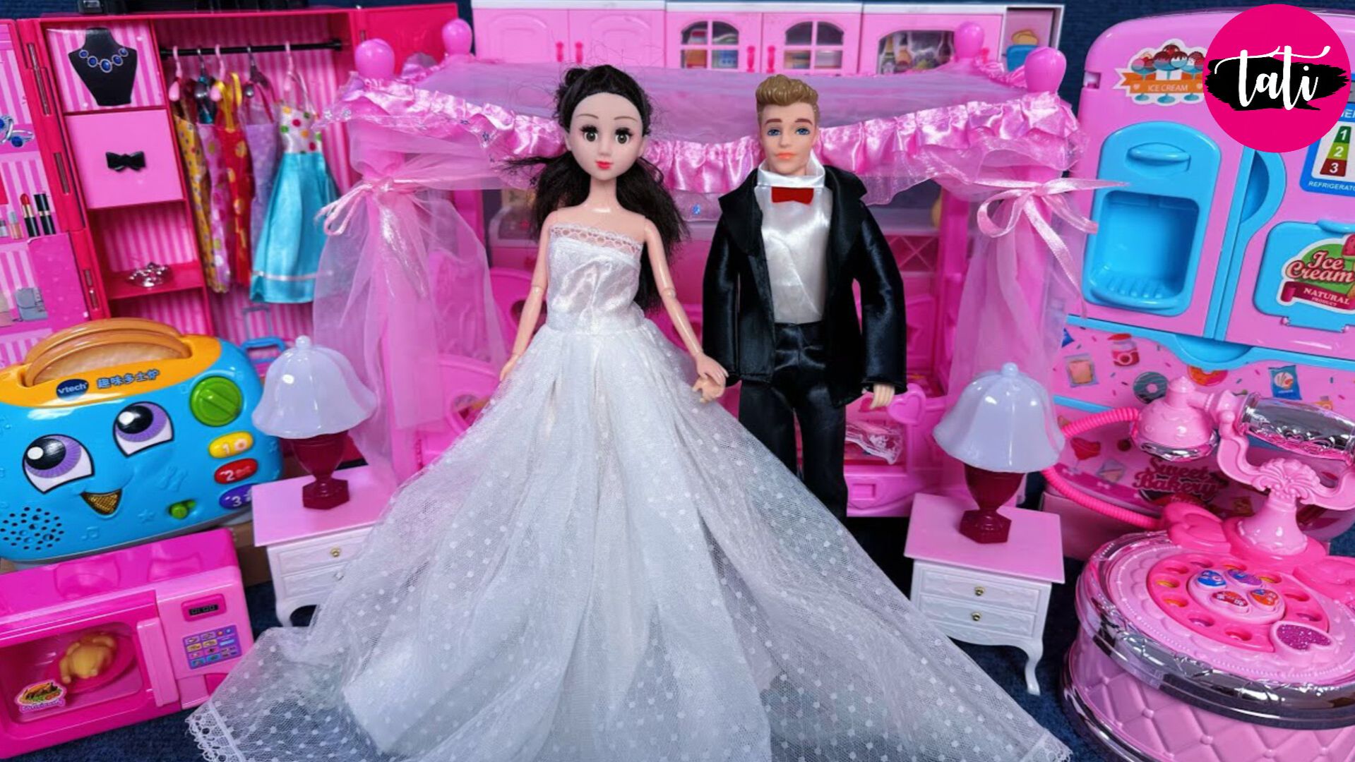 Играем в игрушки из мультика кукла Барби. Мультфильм для детей. ASMR АСМР смотреть онлайн