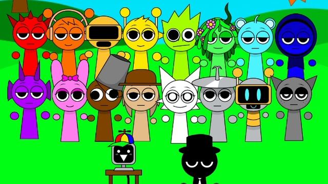 Sprunki Band смотреть онлайн