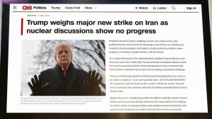 Дональд Трамп изучает варианты нанесения ударов по Ирану.