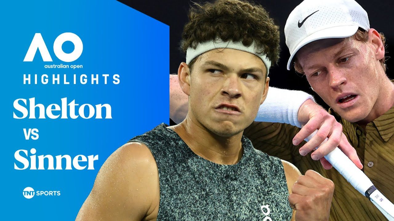 28.01.2026 | ОБЗОР ИГРЫ | Бен Шелтон - Янник Синнер | 1/4 финала | AO 2026 | Highlights смотреть онлайн