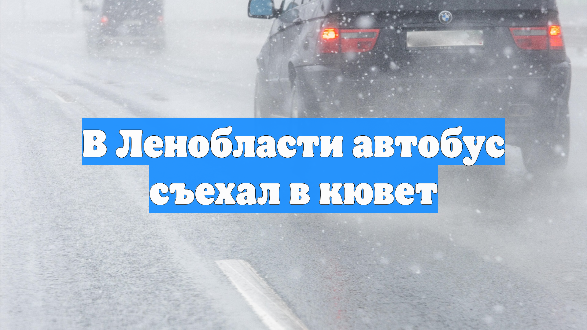 В Ленобласти автобус съехал в кювет смотреть онлайн