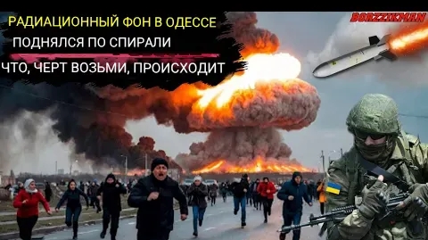 В Одессе произошёл ядерный мини-взрыв после того, как Россия нанесла удар по центру управления спутн смотреть онлайн