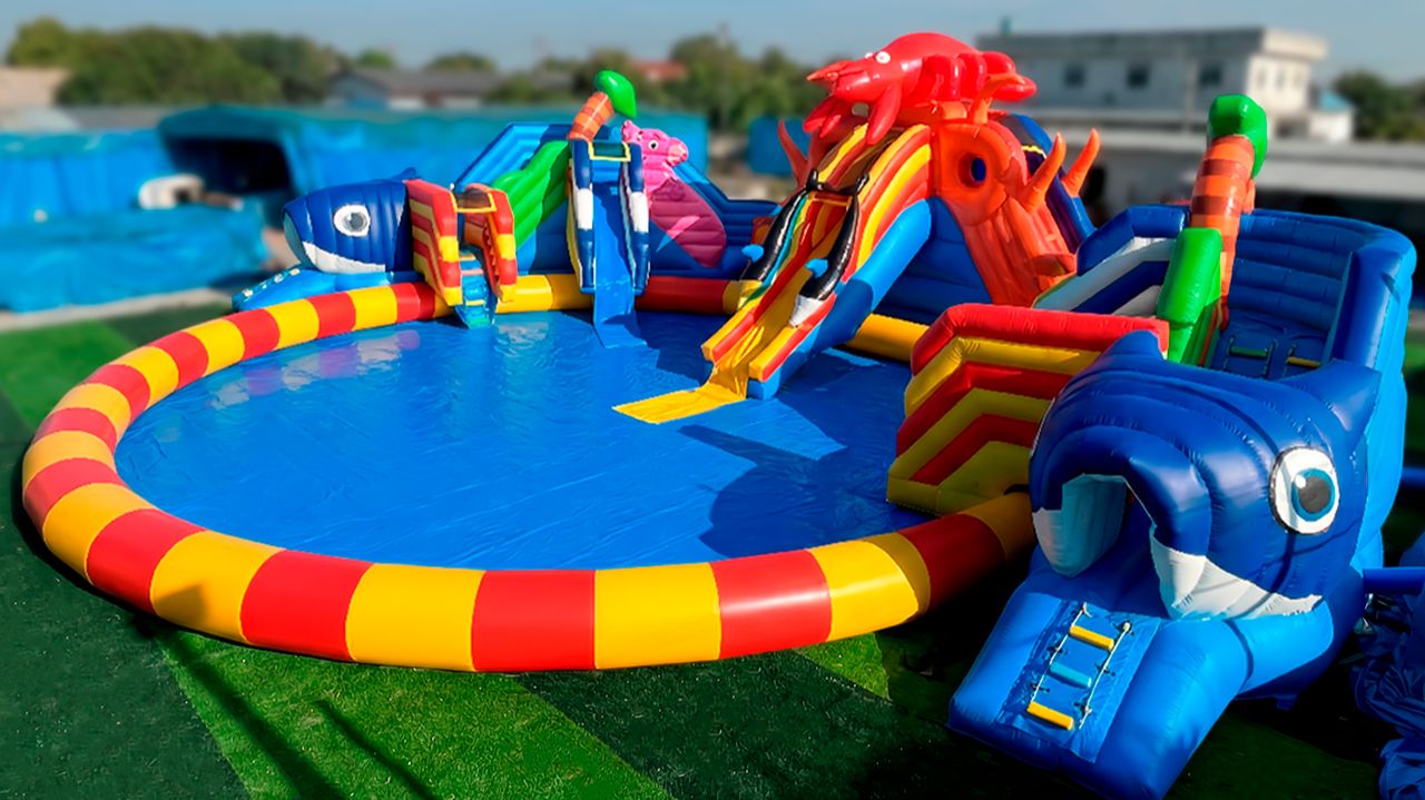 Аквапарк «Аквасфера 2» 20x17x7 м смотреть онлайн