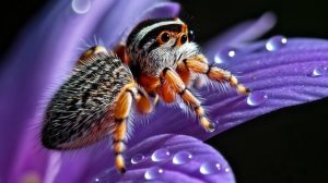 Пауки тоже бывают милые