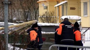 В доме № 8 на улице Виноградова завершены работы по замене и монтажу утеплителя и фасадных панелей