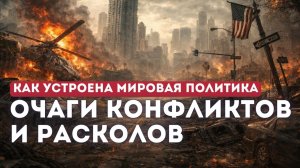 Картина мира: очаги конфликтов и внутренние расколы внутри стран и блоков