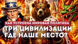 Три силы: США, Китай, Россия. Кто победит в новой «Большой игре»?