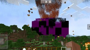 самая реалистичная (Не) Супер ячейка и торнадо в Майнкрафт!