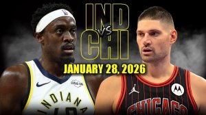 29.01.2026 | ОБЗОР МАТЧА | Индиана Пэйсерс - Чикаго Буллз | Highlights
