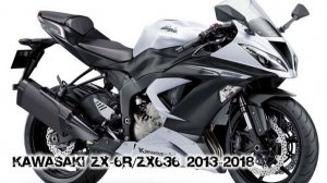 Kawasaki ZX-6R/ZX636 2013-2018 ||| мотопластик.рф