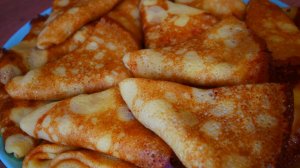 Блины НЕЖНЫЕ Тонкие блины на молоке Блинчики из ДЕТСТВА