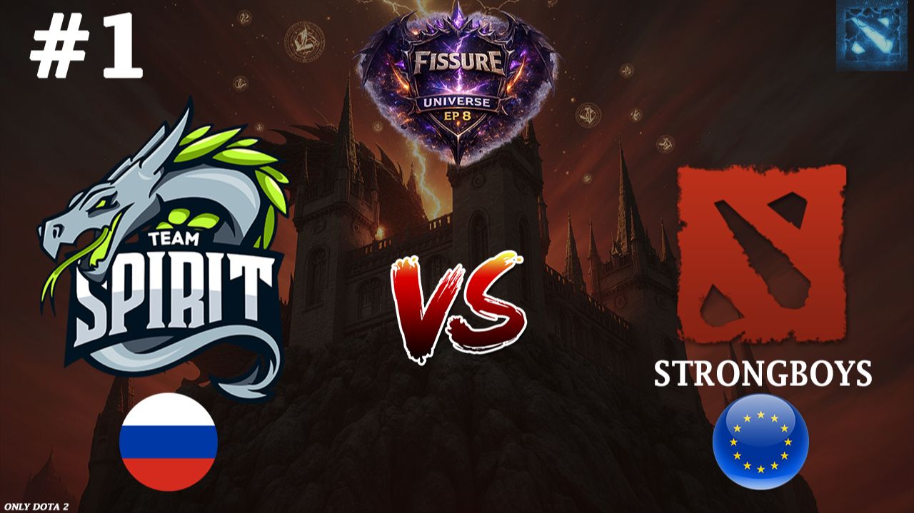 ВОЗВРАЩЕНИЕ ДРАКОНОВ НА ПРО СЦЕНУ, НОВЫЙ МИДЕР! | Spirit vs StrongBoys #1 (BO3) FISSURE Universe 8 смотреть онлайн