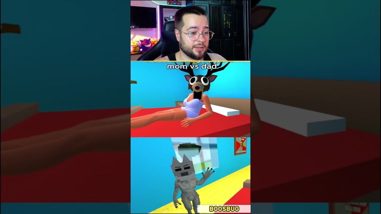 POV: Будить маму против папы #99nightintheforest #robloxanimation смотреть онлайн