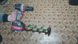 ЛЕДОБУР ПОД ШУРУПОВЕРТ. МОЙ ОПЫТ...