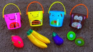 Учим Названия Овощей и Фруктов | Обучающее видео | Развивающий Мультик Для Детей | Цвета и Цифры