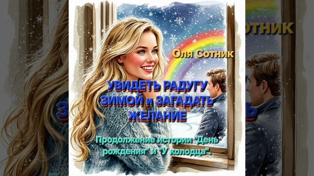 Увидеть радугу зимой и загадать желание. Продолжение истории День рождения и У колодца.