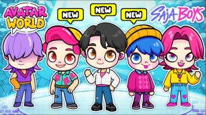 К-поп Saja Boys/ новый магазин Saja Boys в Avatar World