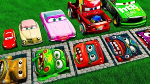 Сборник мультфильмов про машинки. Любимые развивающие мультики для самых маленьких