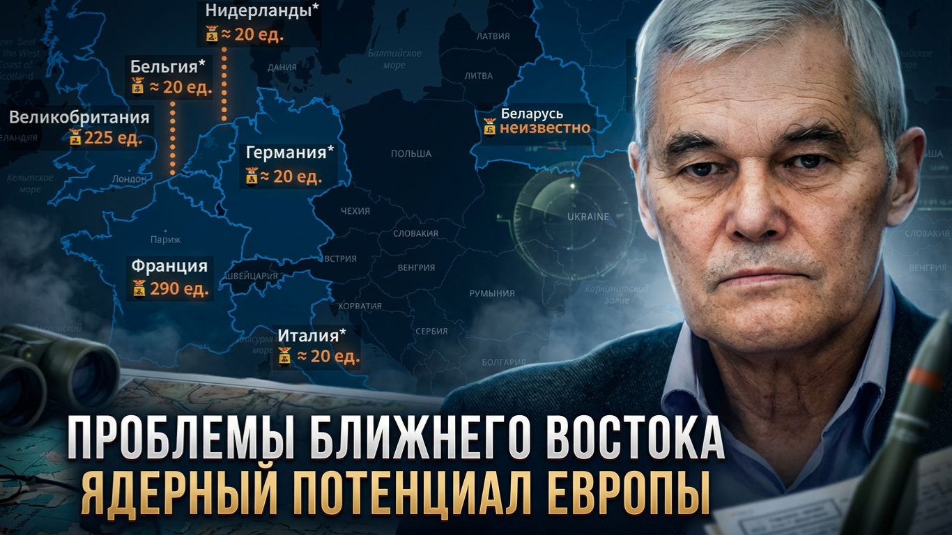 Константин Сивков | Проблемы Ближнего Востока. Ядерный потенциал Европы смотреть онлайн