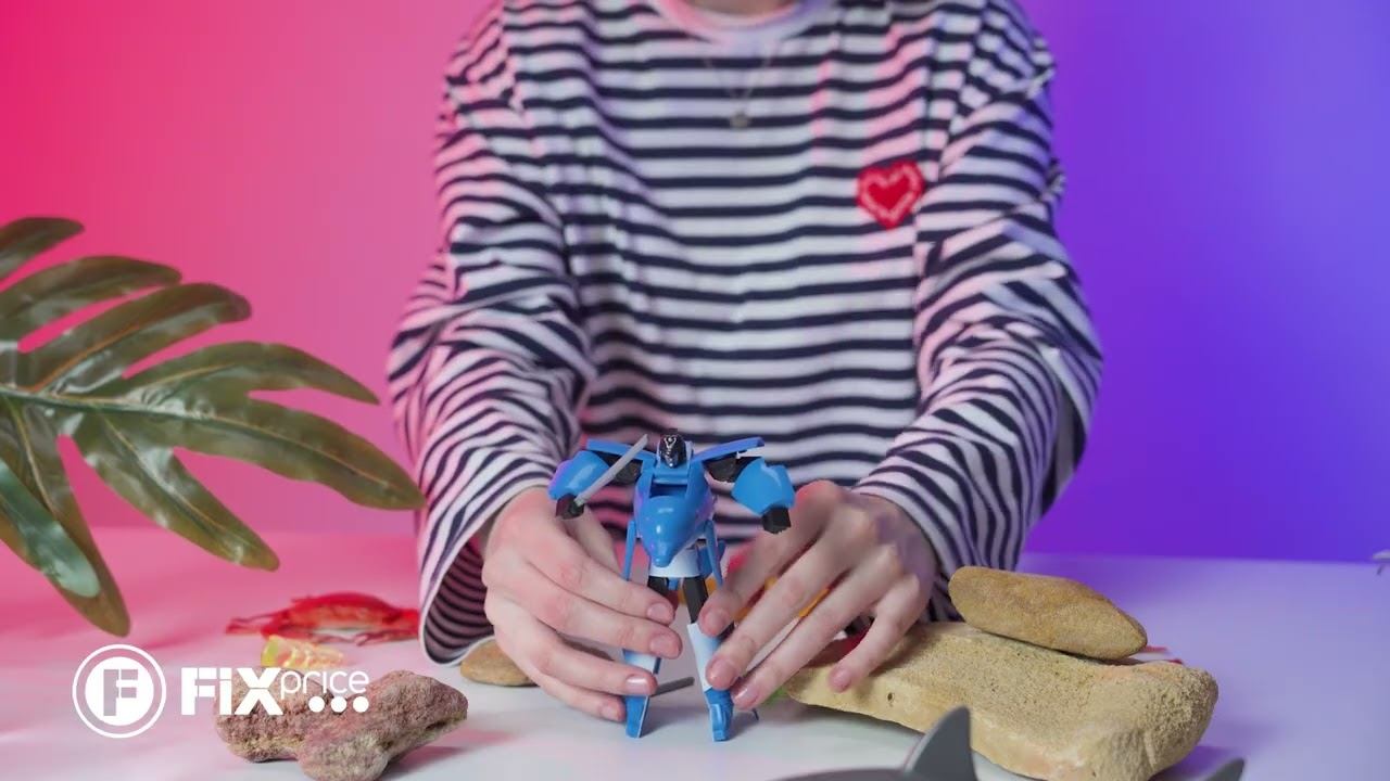 Игрушка Робот трансформер | FIX PRICE смотреть онлайн