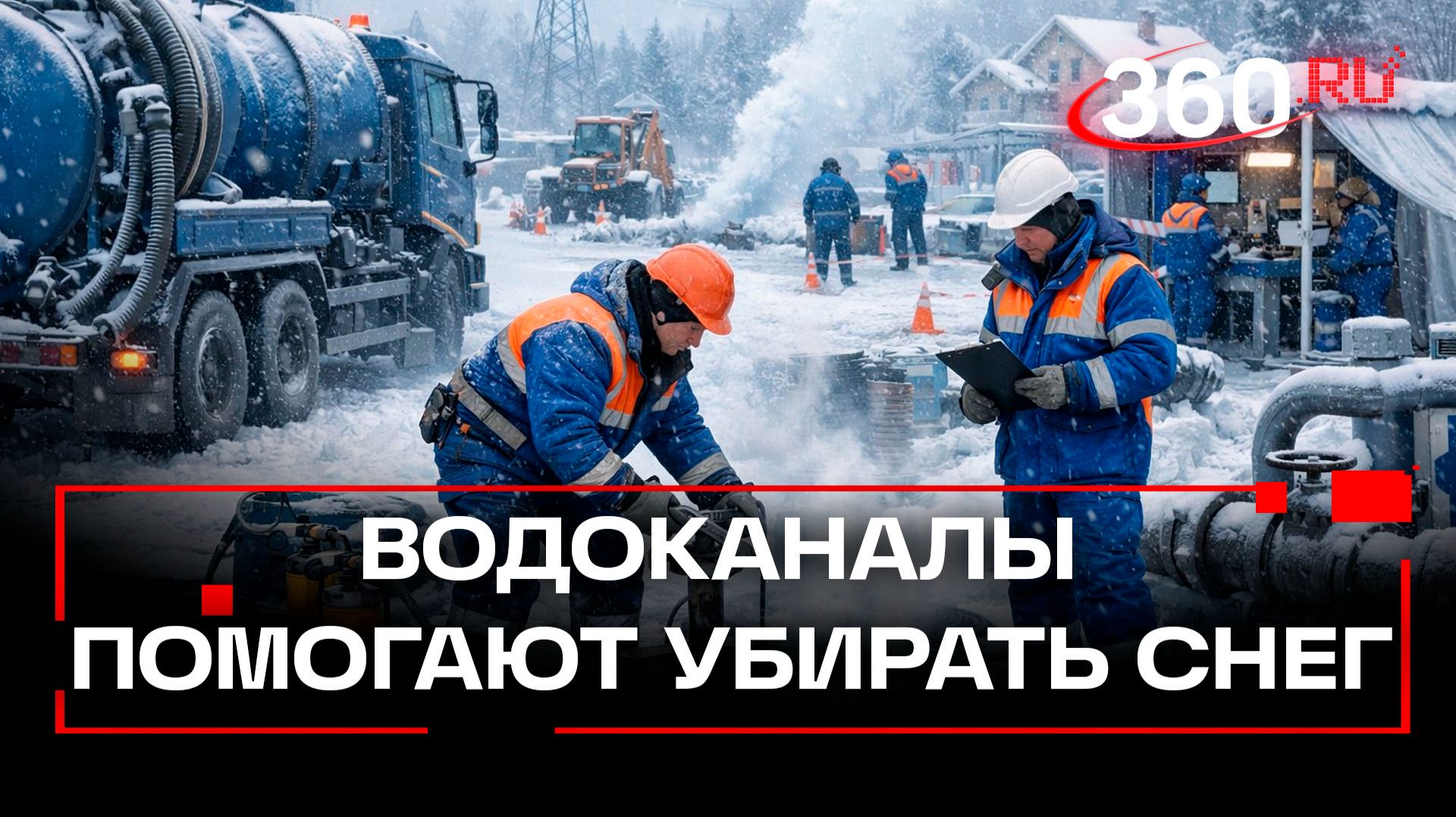 Водоканалы Подмосковья работают в режиме повышенной готовности смотреть онлайн