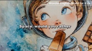 Space Would You Rather? | Весёлая песня-викторина про космос на английском для детей