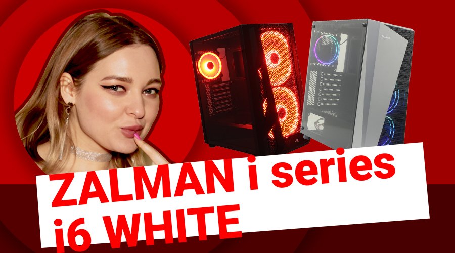 НИКС Компьютерный Супермаркет: видео про Корпус ZALMAN i6 WHITE Белый без БП с окном смотреть онлайн